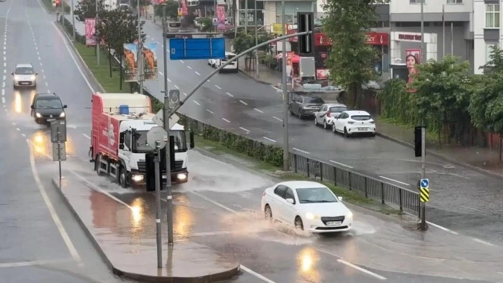 İstanbul'da kuvvetli yağış!