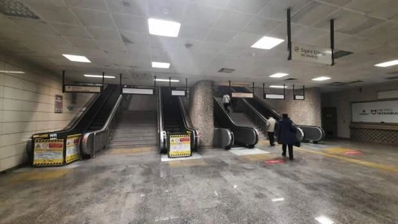 İstanbul'daki metro duraklarında yürüyen merdivenler topluca durdu! Gelen yorumlar fena