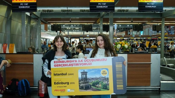 İstanbul Sabiha Gökçen’den  İskoçya’nın başkenti Edinburgh’a yeni hat!
