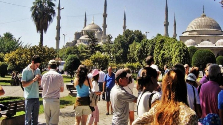 İstanbul temmuzda son 10 yılın turist rekorunu kırdı