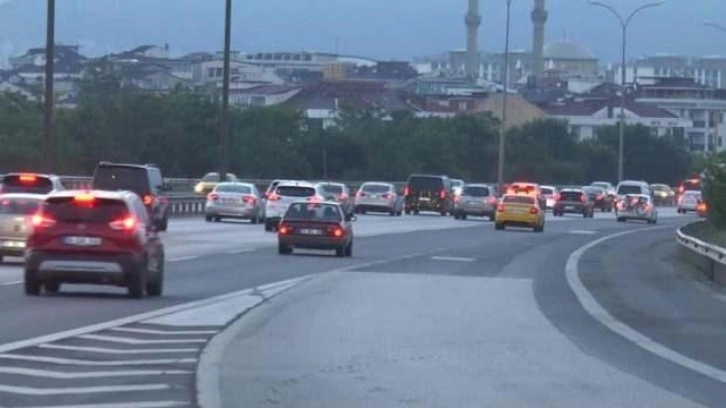 İstanbul’da bayram trafiği başladı