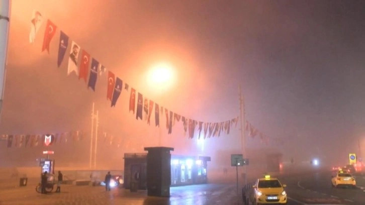 İstanbul'da göz gözü görmüyor! Sis her yeri kapladı, görüş mesafesi düştü