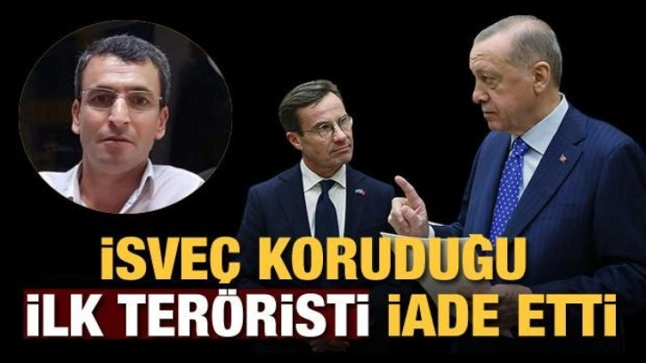 İsveç'in iade ettiği terörist cezaevine gönderildi