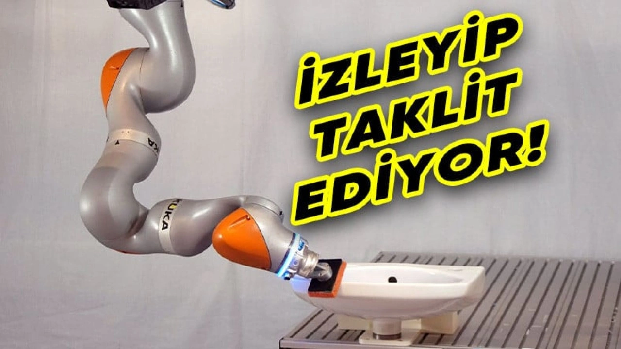 İzleyerek Öğrenen Robot Geliştirildi [Video]