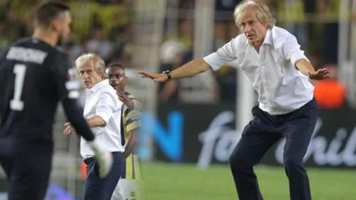 Jorge Jesus'tan dikkat çeken tepki: Yere yat