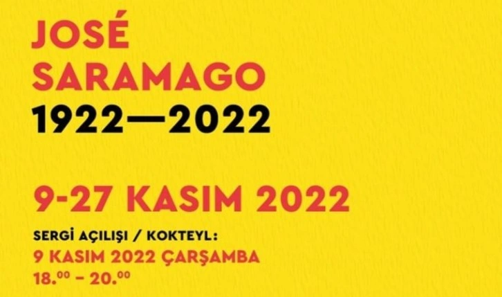 José Saramago'nun 100 yaşına özel sergi: “Atılan Adımların İzini Sürmek”