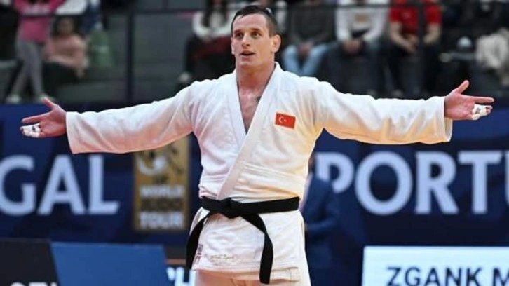 Judoda Mihael Zgank'tan altın, Kayra Özdemir'den gümüş madalya