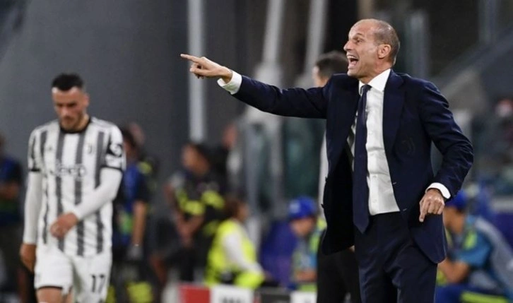 Juventus Teknik Direktörü Massimiliano Allegri: 'Rakiplerimizden çok gerideyiz'