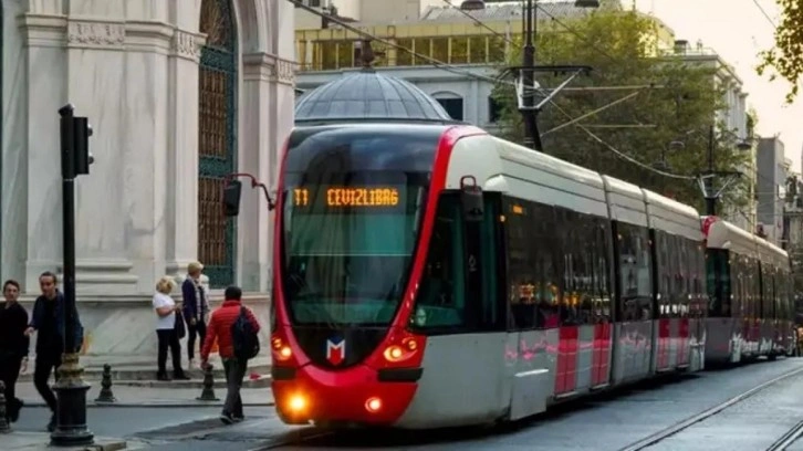 Kabataş-Bağcılar tramvayı seferlerine yeniden başladı