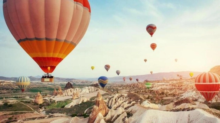 Kapadokya'ya ziyaretçi akını