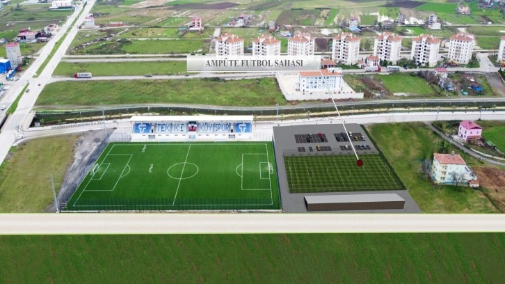 Karadeniz'in ilk ampute futbol sahası Tekkeköy'e yapılacak