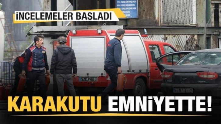 Karakutu emniyette: Amasra'da incelemeler başladı