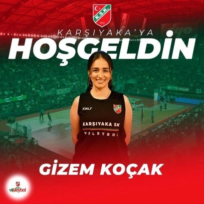 Karşıyaka Voleybol, Gizem Koçak'ı kadrosuna kattı