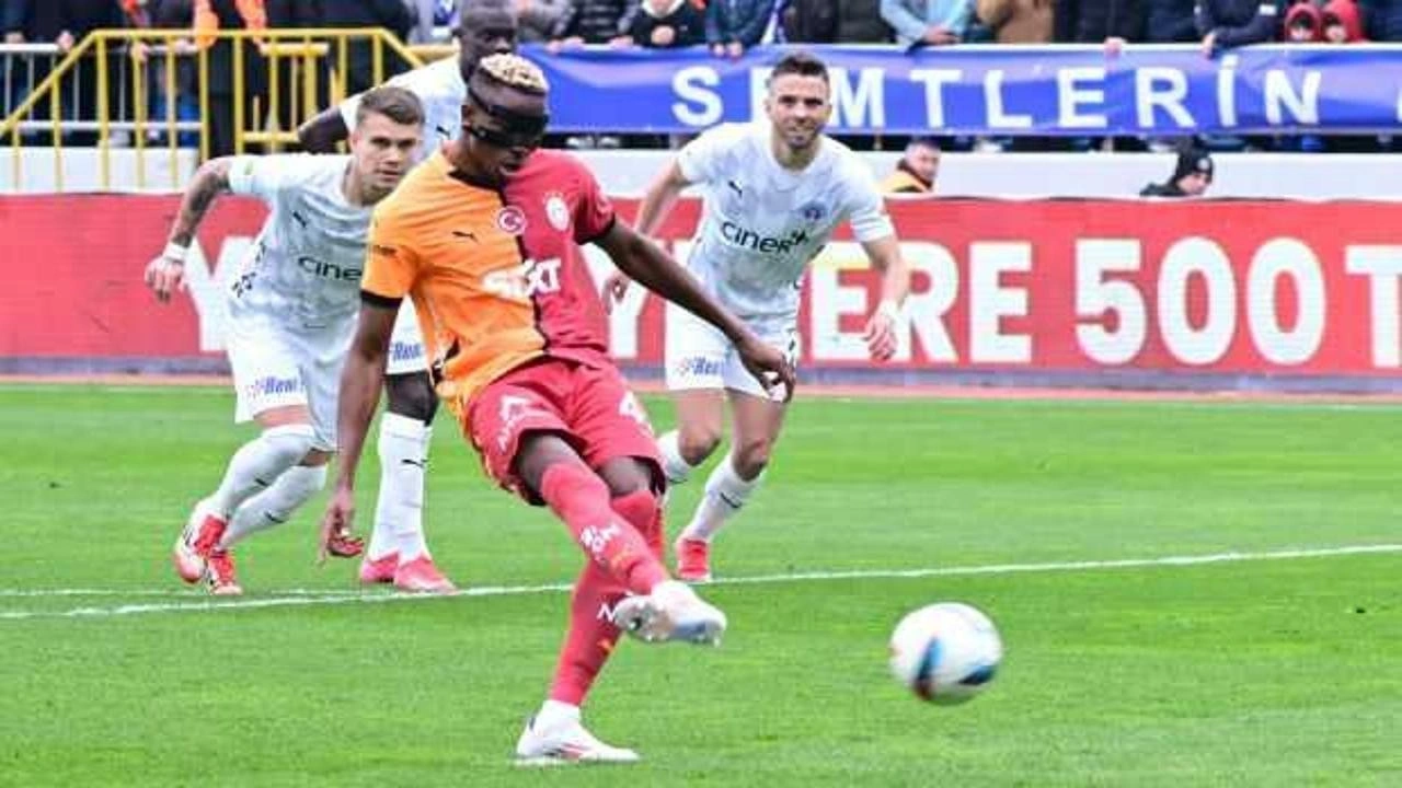 Kasımpaşa Galatasaray maçında gol VAR'la geldi