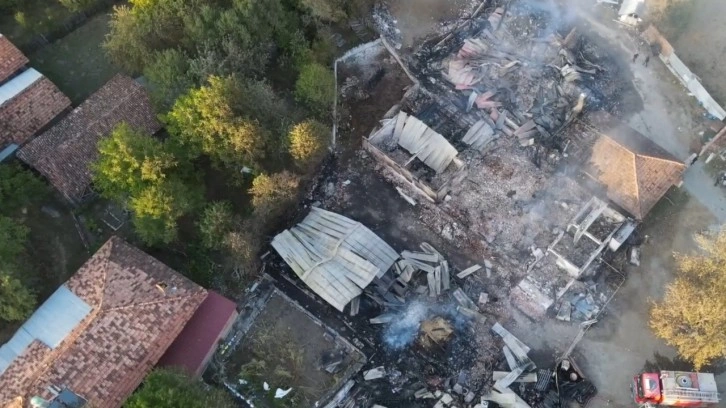 Kastamonu'daki yangında ağır bilanço! Faciaya ramak kalmış