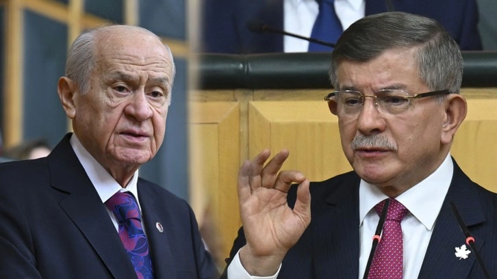 Kaymakam kavgası büyüdü! Davutoğlu'ndan Bahçeli'ye 'münafık' yanıtı