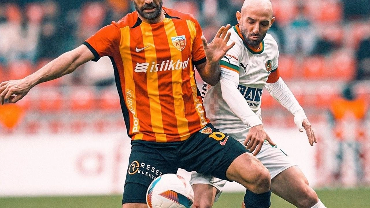 Kayserispor - Alanyaspor! Maçta eşitlik var