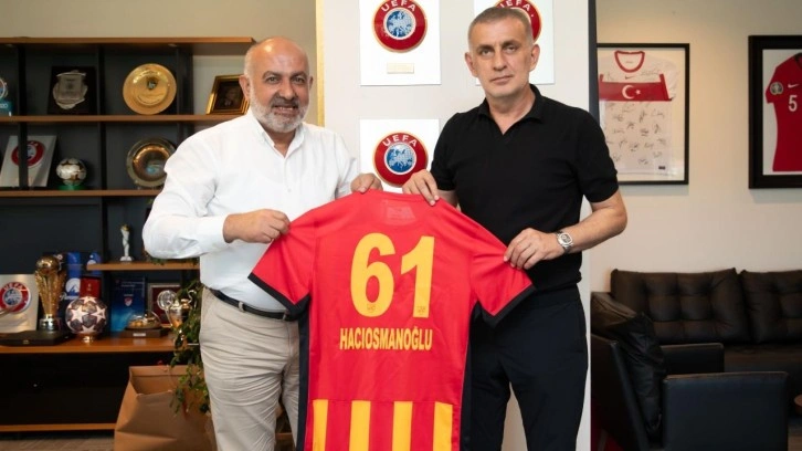 Kayserispor Başkanı Ali Çamlı’dan TFF’ye ziyaret