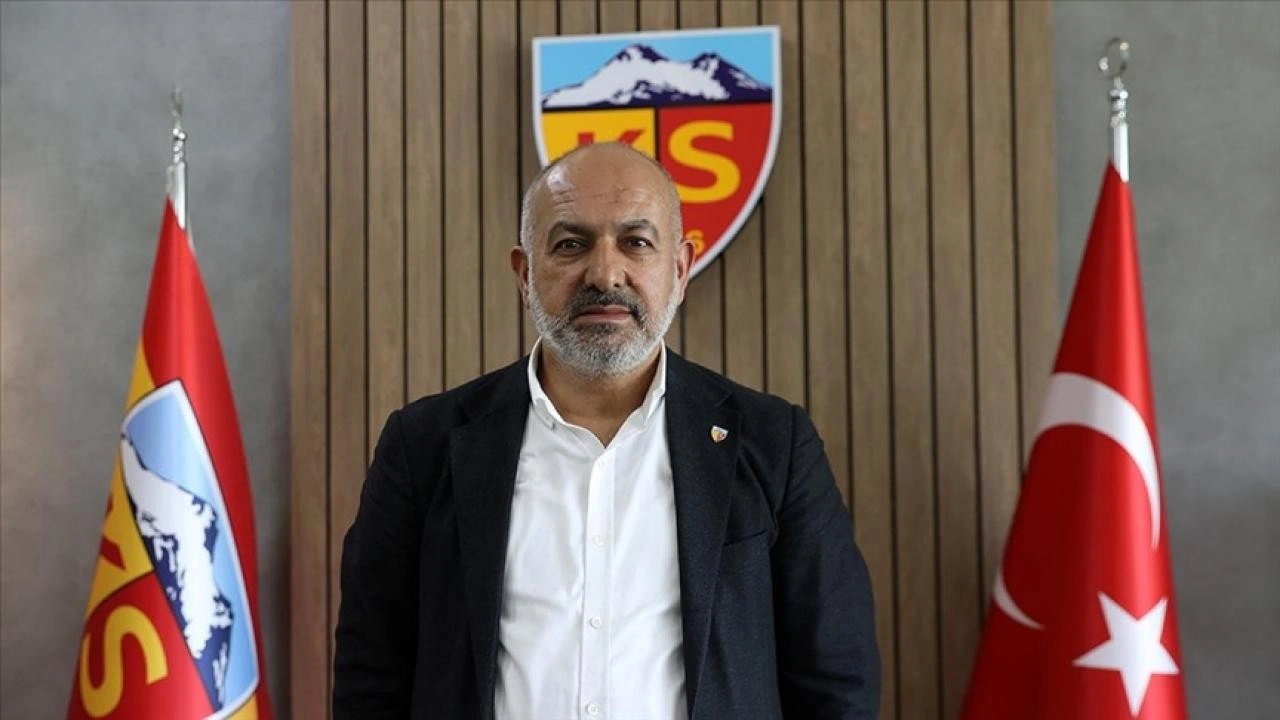 Kayserispor Başkanı Ali Çamlı, istifa dilekçesini sundu