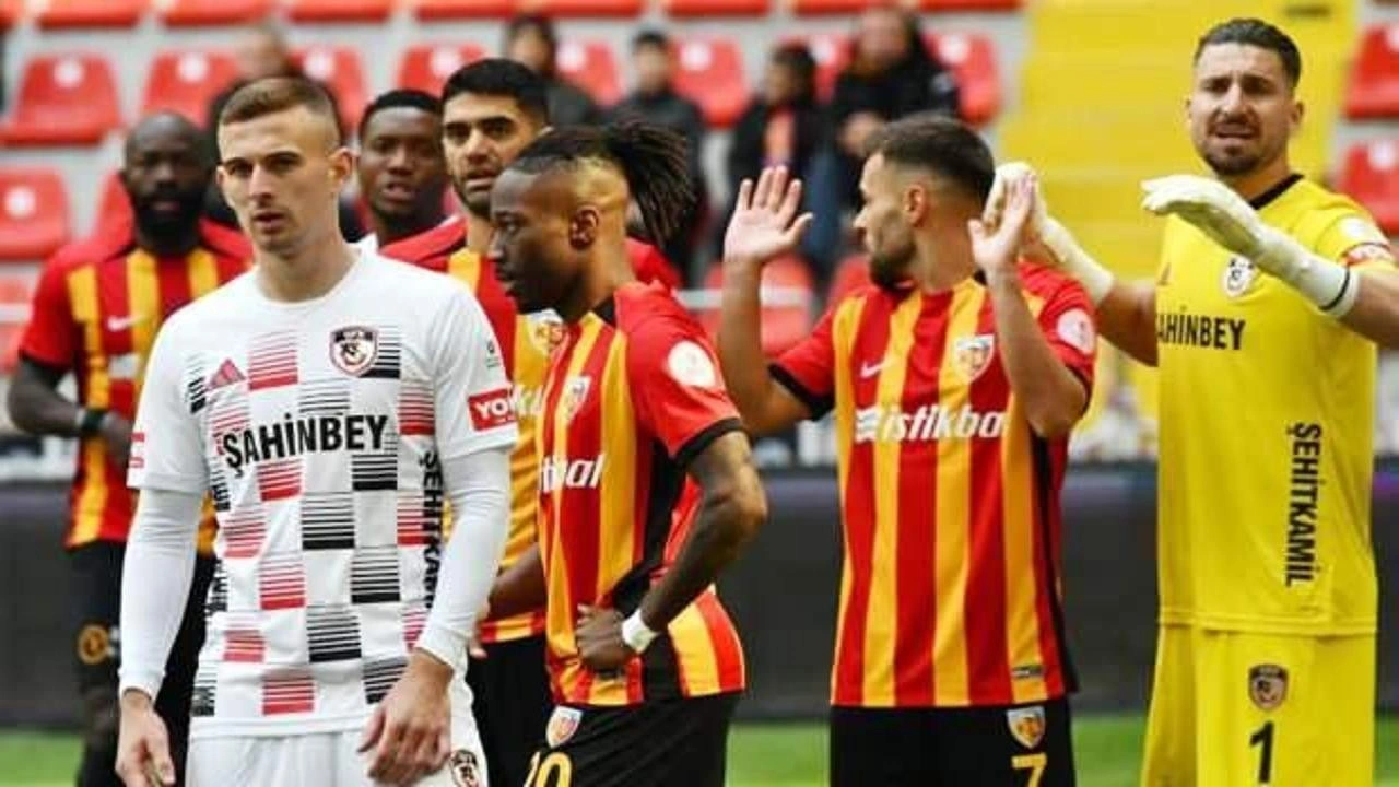 Kayserispor ile Gaziantep 10. randevuda