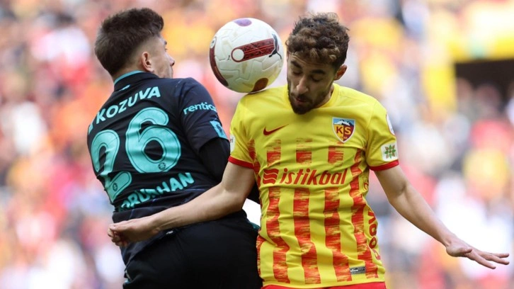 Kayserispor ve Adana Demirspor berabere kaldı