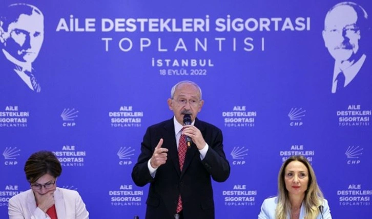 Kemal Kılıçdaroğlu, Aile Destekleri Sigortası'nı açıkladı