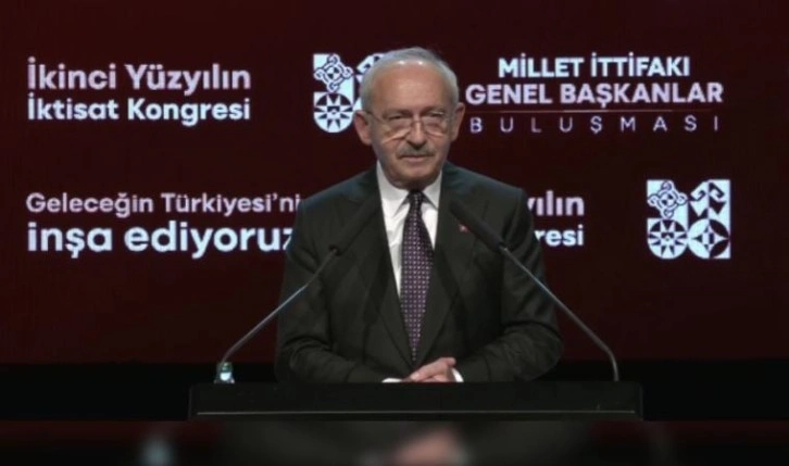 Kemal Kılıçdaroğlu 'İkinci Yüzyılın İktisat Kongresi'nde konuştu: Güçlü bir demokrasi inşa