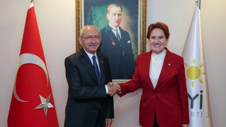 Kemal Kılıçdaroğlu'ndan Meral Akşener'e sürpriz ziyaret!