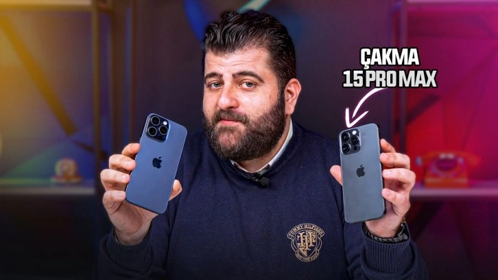 Kendime saygım yok telefonu: Çakma iPhone 15 Pro Max!