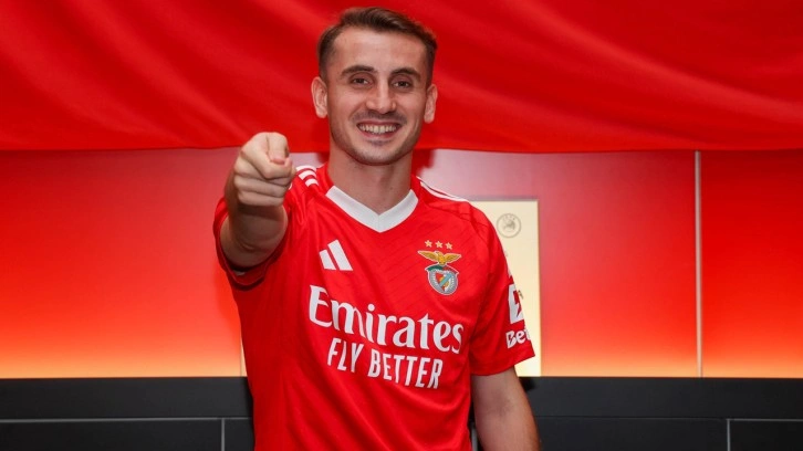 Kerem Aktürkoğlu, yeni kulübü Benfica'da kupalar kazanmak istiyor