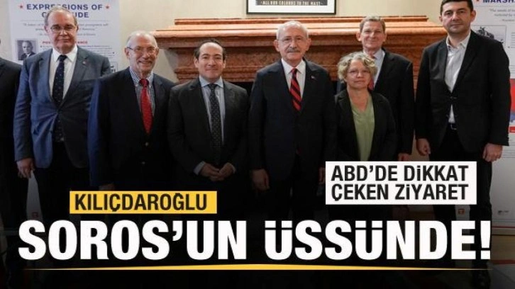 Kılıçdaroğlu Rockefeller ve Soros’un üssünde!  Dikkat çeken toplantı