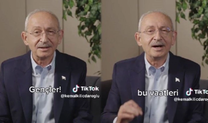 Kılıçdaroğlu TikTok'tan gençlere vaatlerini sıraladı