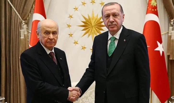 Kılıçdaroğlu'nun adaylığının açıklanmasının ardından Erdoğan-Bahçeli görüşmesi başladı