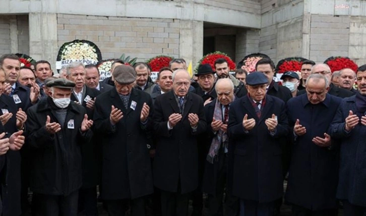 Kılıçdaroğlu'nun dayısı son yolculuğuna uğurlandı