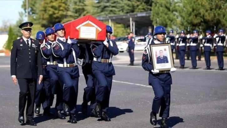 Kırklareli'nde trafik kazasında şehit olan uzman çavuş, Kayseri'de toprağa verildi