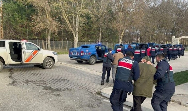 Kırklareli'nde uyuşturucu operasyonu: 25 gözaltı