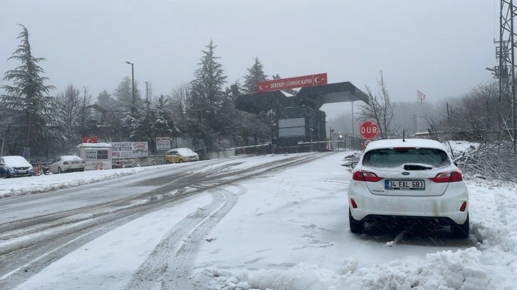 Kırklareli’nin yüksek kesimlerinde kar etkili oluyor