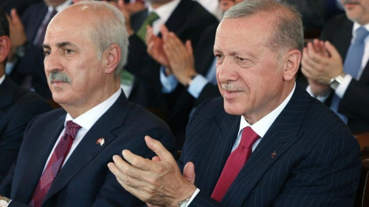 KKTC'de Cumhurbaşkanı Erdoğan'ı duygulandıran hediye