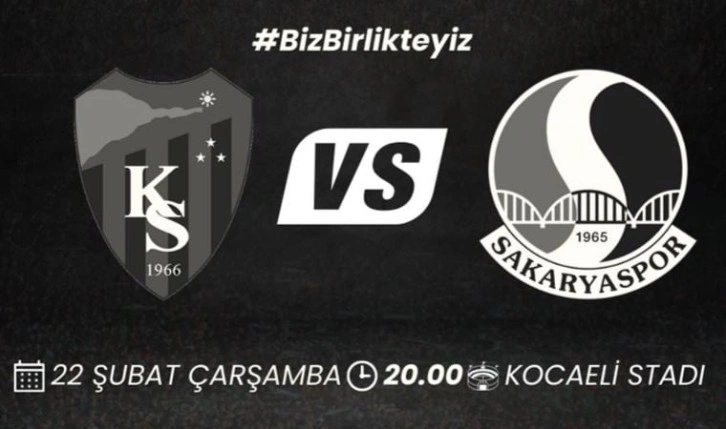 Kocaelispor - Sakaryaspor maçı ne zaman, saat kaçta, hangi kanalda?