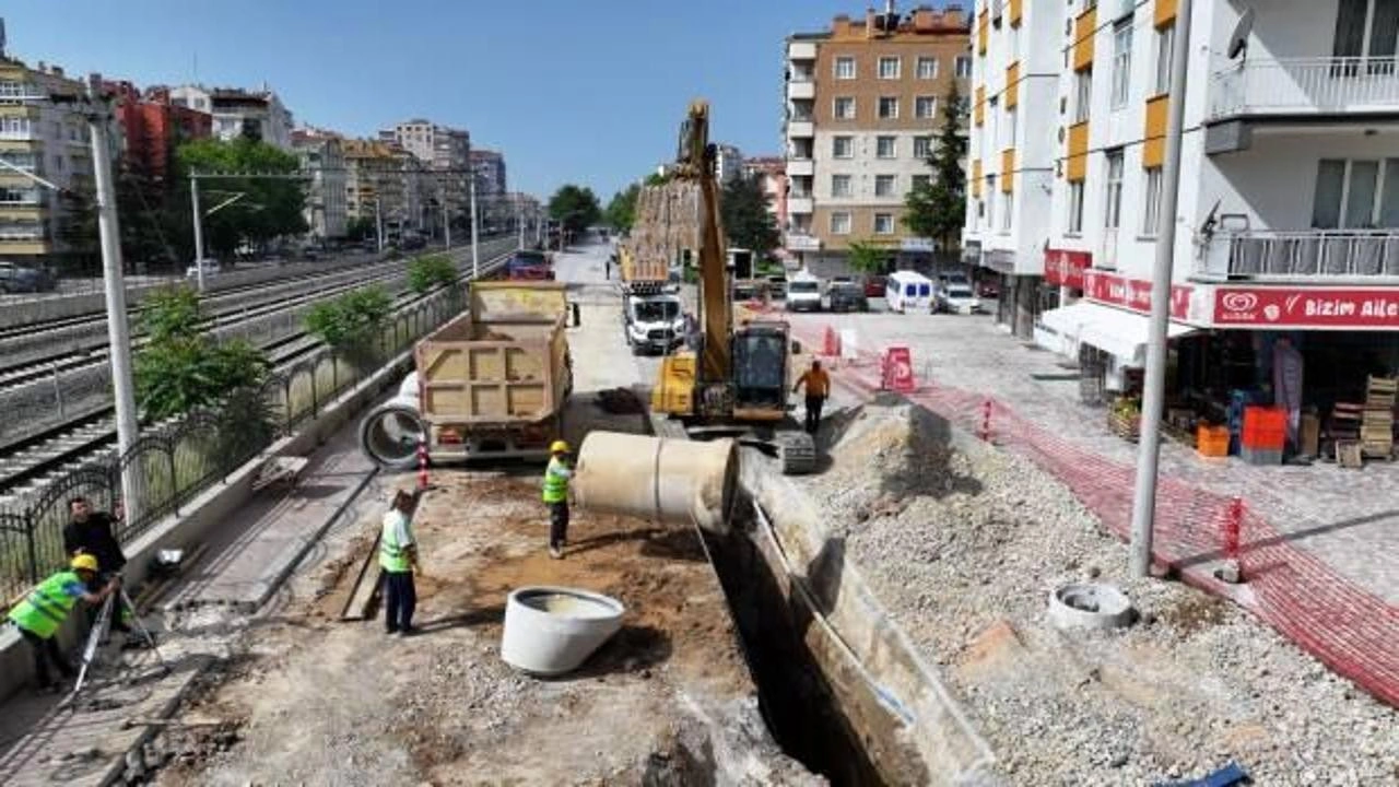 Konya Büyükşehir 1 yılda 574 km yeni şebeke hattı yaptı