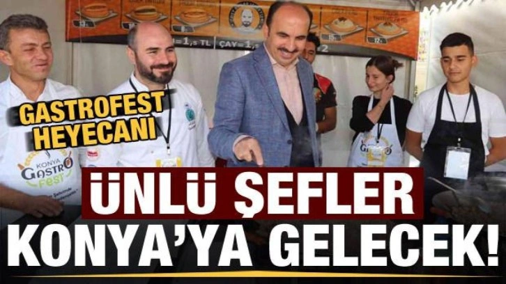 Konya GastroFest 1 Eylül&rsquo;de başlıyor