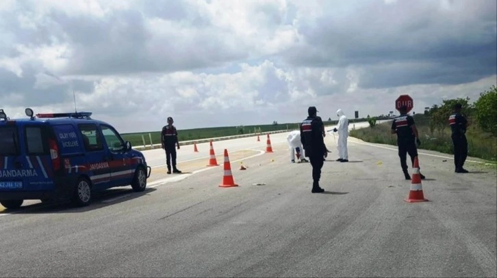 Konya'da yol kenarında bıçaklanıp yakılmış iki cesedin kimliği belirlendi