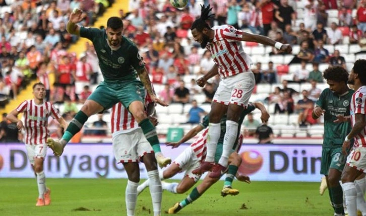 Konyaspor, 1 puanı 90+6'da aldı! Antalyaspor 1-1 Konyaspor