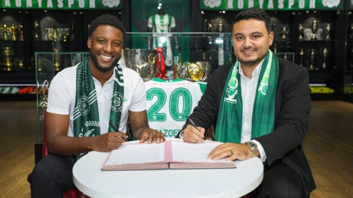 Konyaspor Riechedly Bazoer'i kadrosuna kattı