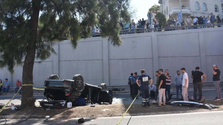 Köprüden düşen otomobilde ölen 3 kadın, son yolculuğuna uğurlandı