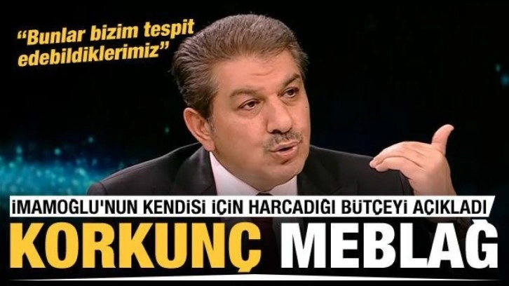 Korkuç meblağ! Tevfik Göksu, Ekrem İmamoğlu'nun kendisi için harcadığı bütçeyi açıkladı