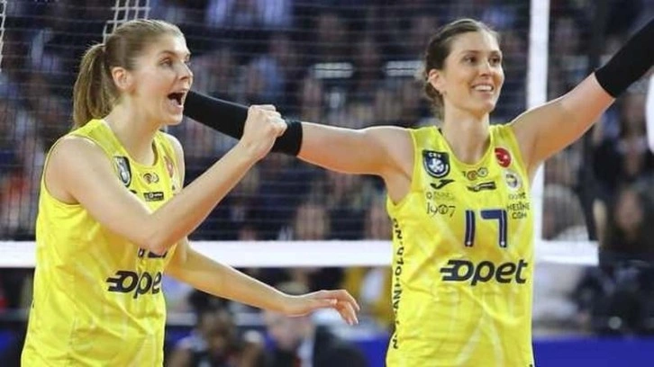 Kupa Voley’de şampiyon Fenerbahçe Opet!