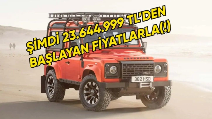 Land Rover, Efsanevi Defender V8'i Hayata Döndürdü!