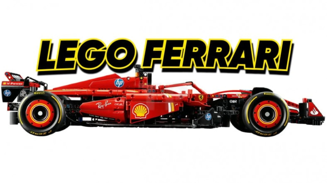 LEGO'dan Ferrari SF-24 Formula 1 Aracını Kopyalan Set