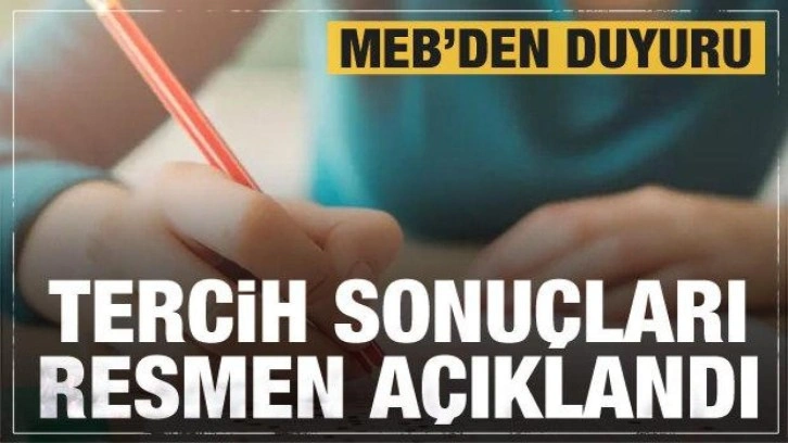 LGS yerleştirme sonuçları açıklandı